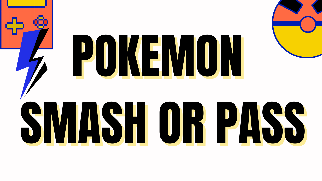 Pokemon Smash or Pass Game Interface